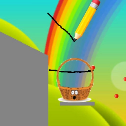 poster of Play Falling Apples Drawing Game Online 2024 game