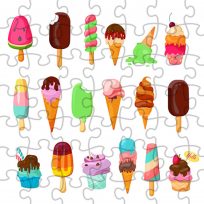 poster of Ice Cream Jigsaw game