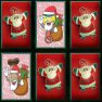 poster of Christmas Mascots Memory game