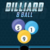 ملصق اللعبة Billiard 8 Ball