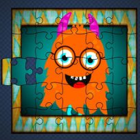 poster of Cute Monsters Jigsaw game