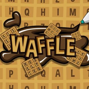 ملصق اللعبة Waffle Game