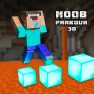 poster of Noob Parkour 3D game