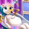 poster of Pregnant Kitty Spa game