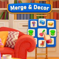 ملصق اللعبة Merge & Decor