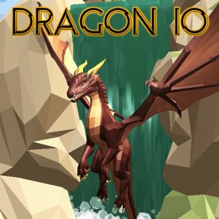 ملصق اللعبة Dragon io