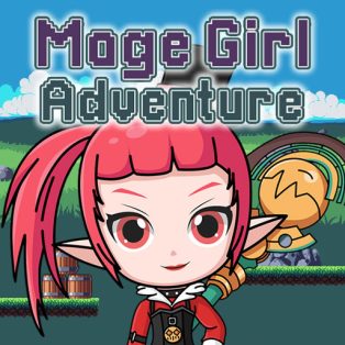 ملصق اللعبة Mage Girl Adventure