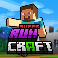 poster of Super RunCraft game