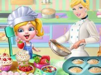 ملصق اللعبة Cindy Cooking Cupcakes