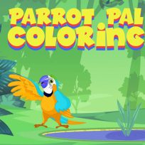 ملصق اللعبة Parrot Pal Coloring