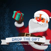 ملصق اللعبة Drop The Gift