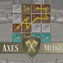 poster of Axes Merge game