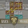 poster of Axes Merge game