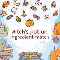 ملصق اللعبة Potion Ingredient Match