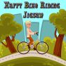 ملصق اللعبة Happy Bike Riding Jigsaw