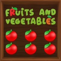 ملصق اللعبة Fruits and Vegetables