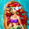 poster of Mermaid Princess Heal and Spa game