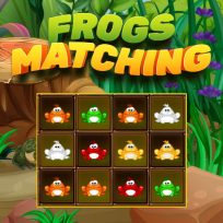 ملصق اللعبة Frogs Matching