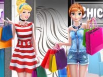 poster of Princesses Shopping Spree game