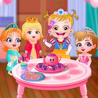 poster of Baby Hazel Tea Party game