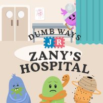 ملصق اللعبة Dumb Ways Jr Zanys Hospital