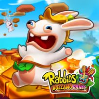 ملصق اللعبة Rabbids Volcano Panic