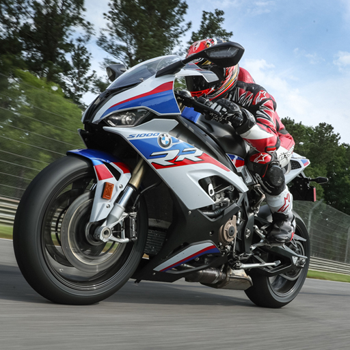poster of Play Drifting BMW S1000RR Puzzle Game Online 2024 game