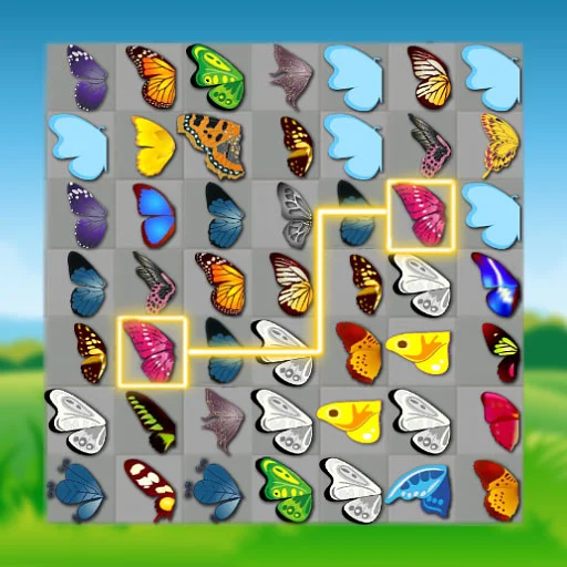 poster of Play Butterfly Kyodai Game Online 2024 game