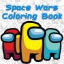 poster of Space Wars Cartoon Coloring game