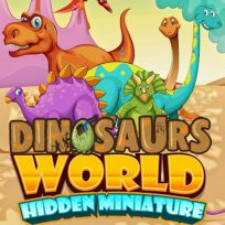 poster of Dinosaurs World Hidden Miniature game