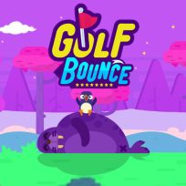 ملصق اللعبة Golf Bounce