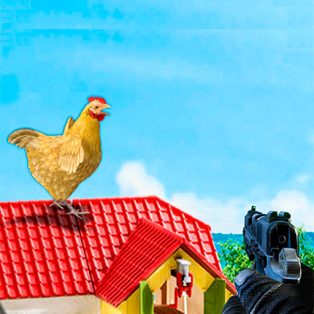 poster of Classic Chicken Shooting game