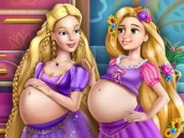 poster of Goldie Princesses Pregnant BFFs H5 game