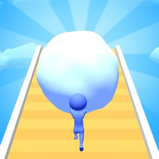 ملصق اللعبة Snowball Rush 3D