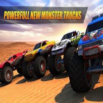 ملصق اللعبة Brazilian Monster Truck Racing Game For Kids