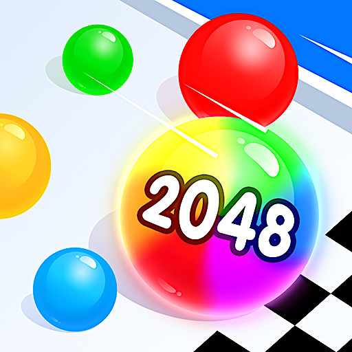 poster of Play Ball Merge 2048 Game Online 2024 game