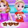 ملصق اللعبة Little girls kitchen Time