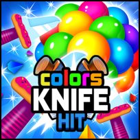 ملصق اللعبة Knife Hit Colors