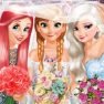 poster of Bride and Bridesmaides Dress up game