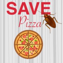 ملصق اللعبة Save Pizza