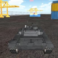 poster of Dockyard Tank Parking game