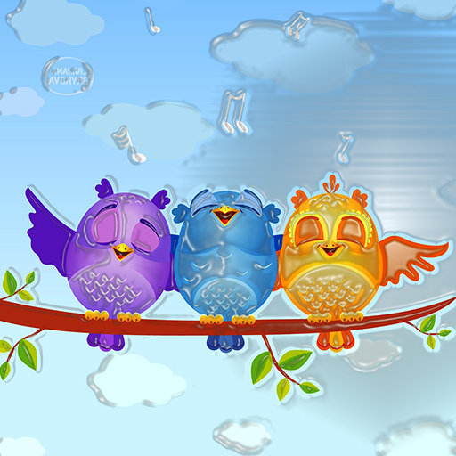 poster of Play Fancy Birds Puzzle Game Online 2024 game