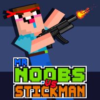 ملصق اللعبة Mr Noobs vs Stickman