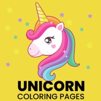 ملصق اللعبة Unicorn Coloring Pages