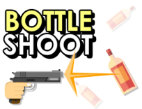 ملصق اللعبة Bottle Shoot