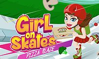 ملصق اللعبة Girl on Skates: Pizza Mania