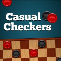 ملصق اللعبة Casual Checkers