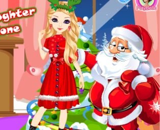 poster of Santa’s Daughter Home Alone game