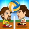 poster of 2 Player Head Volleyball game