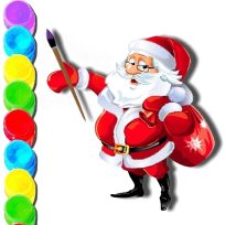 ملصق اللعبة Christmas Eve Coloring Book